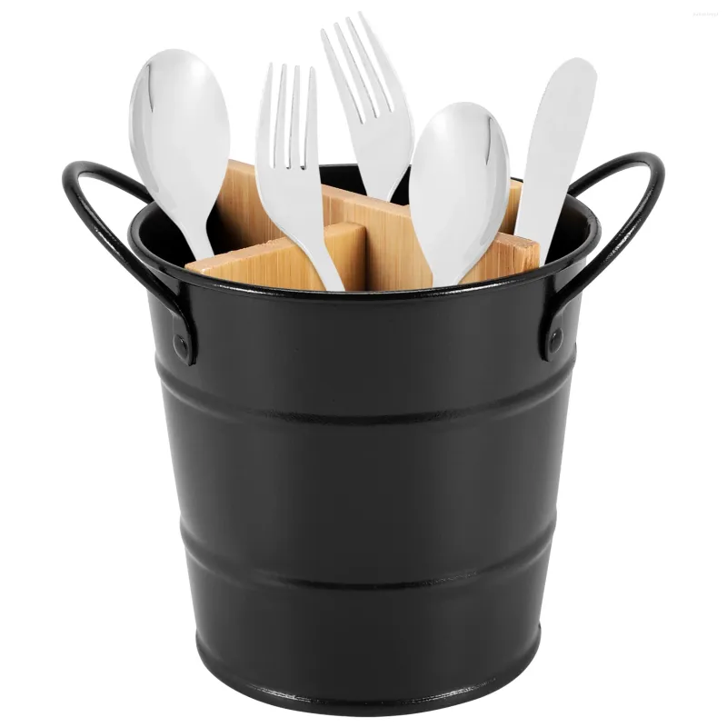 Soporte, soporte, cucharas, utensilios, cubiertos de cocina