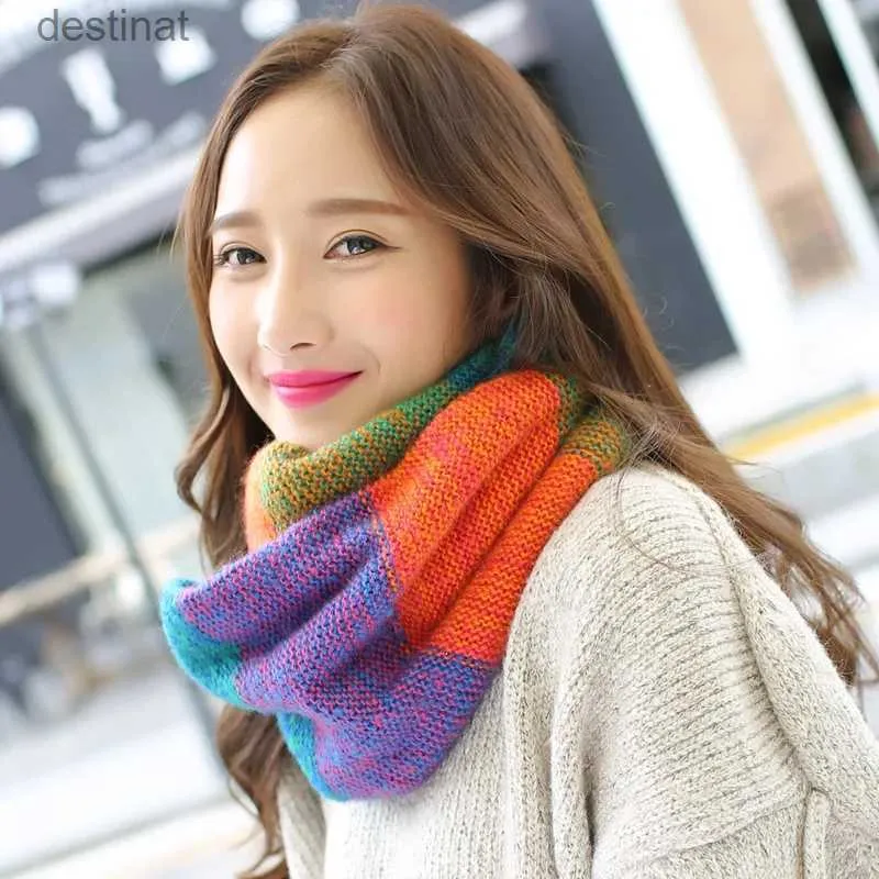 Infinity Scarf Unique Winter Scarves Plum Purple Crochet Infinity