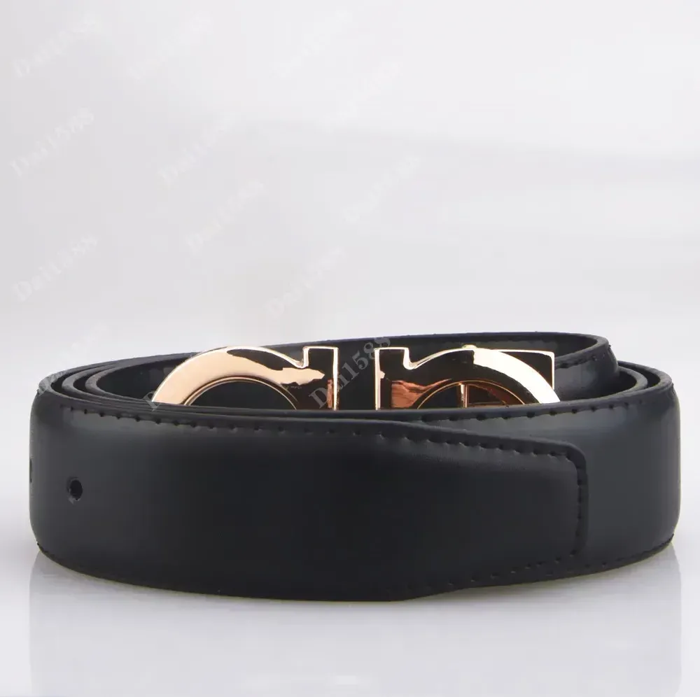 Fashion Smooth Buckle Belt Retro Design Thin Waist Belts for Men Womens Width