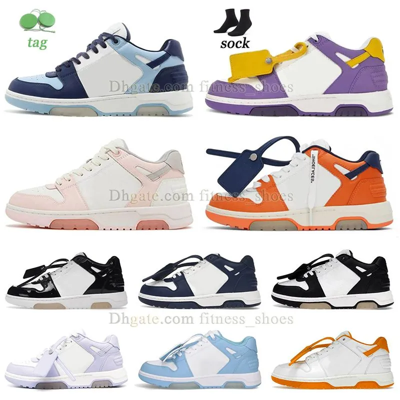 Najwyższej jakości poza biurem Sneaker Buty Pink Orange Blue Purple Yellow Grey Mens Domens Designer Ooo Mokorka