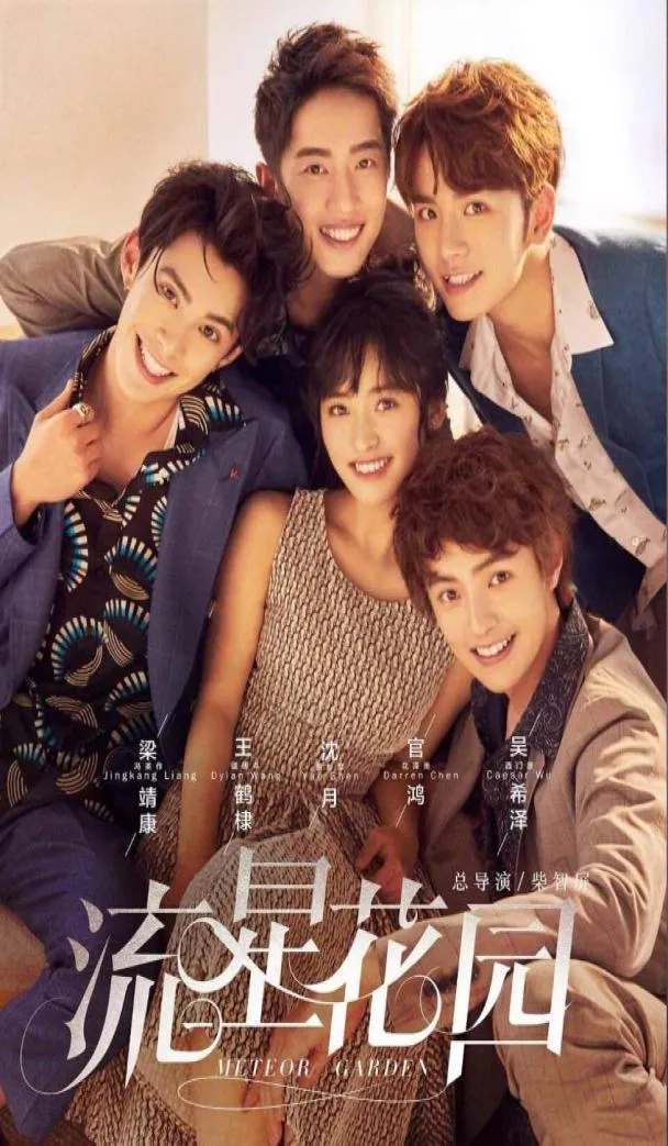 5 Stile wählen Meteor Garden CHINESISCHE TV-SERIE Gemälde Kunstfilmdruck Seidenposter Home Wall Decor 60x90cm2803115