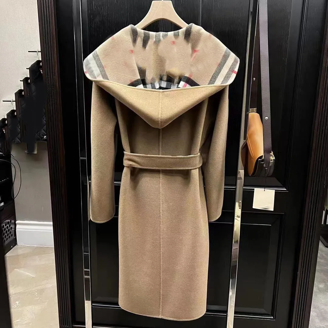 Fashion Womens Trench Coats designer woman fashion coat jackets Cashmere bur