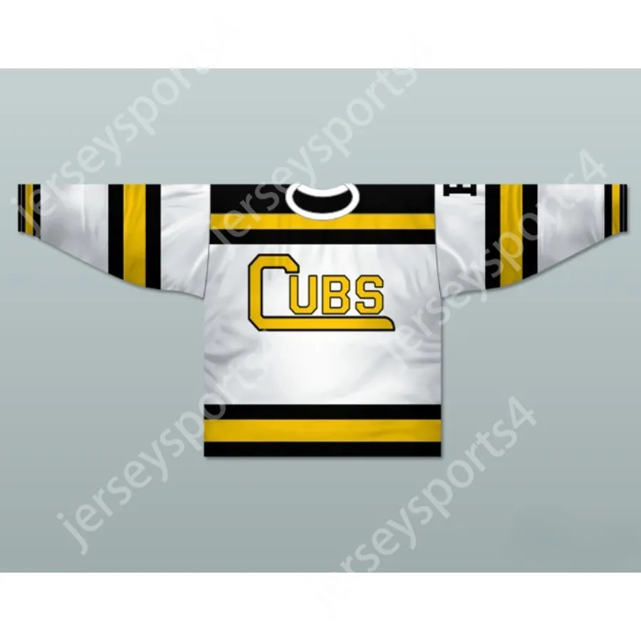 Maßgeschneidertes BOSTON CUBS Eishockeytrikot, oben genäht, S-M-L-XL-XXL-3XL-4XL-5XL-6XL