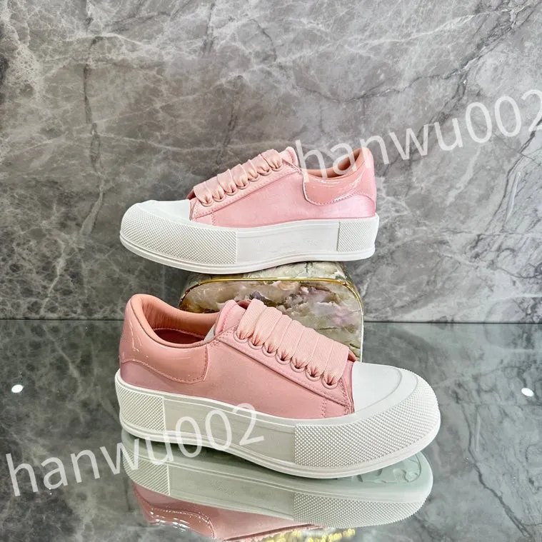 2023 Hot Luxury Fabric Cotton Casuals Shoes Women Män kalvskinn Sneakers Light Platform Unisex Shoe Trainers