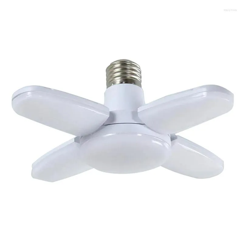 Pendant Lamps E27 LED Bulb Fan Blade Timing Lamp AC175V-265V Foldable Industrial Light