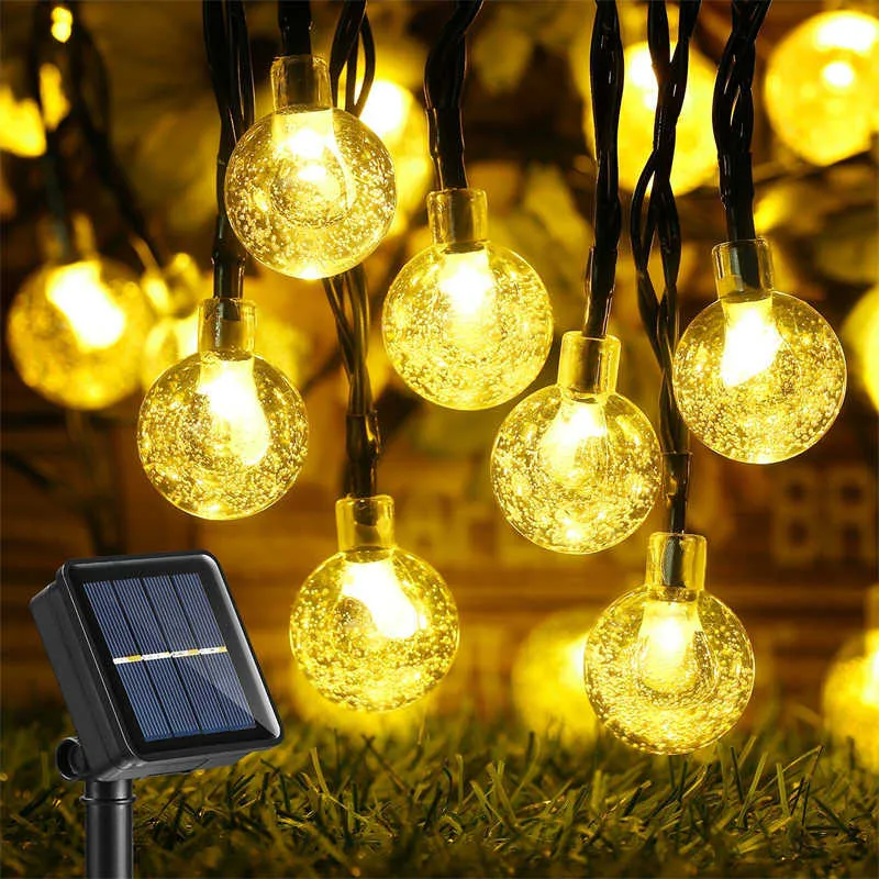 Bola de Energía Solar iluminación LED la bombilla de luz de la cadena para  la decoración exterior - China La luz solar, Solar de la luz de la cadena