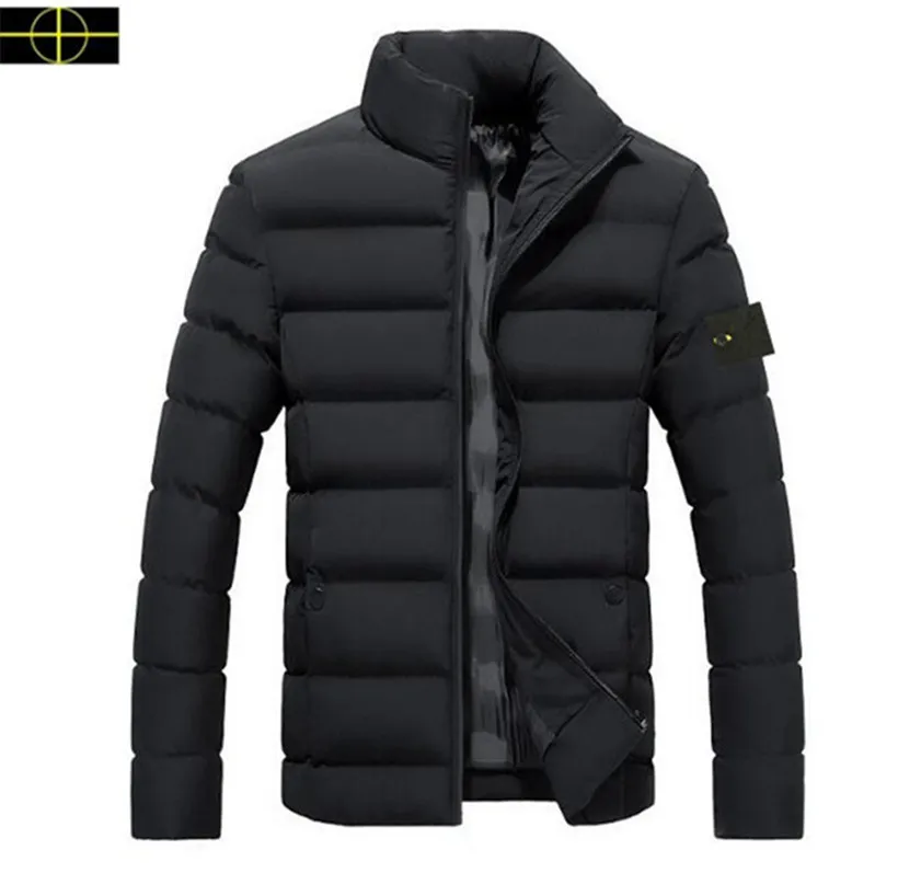 Manteau grande taille pour hommes 2023 nouveau costume pierre île pour hommes automne et hiver veste en coton léger pour hommes section courte mince jeunesse veste en coton décontractée chaude