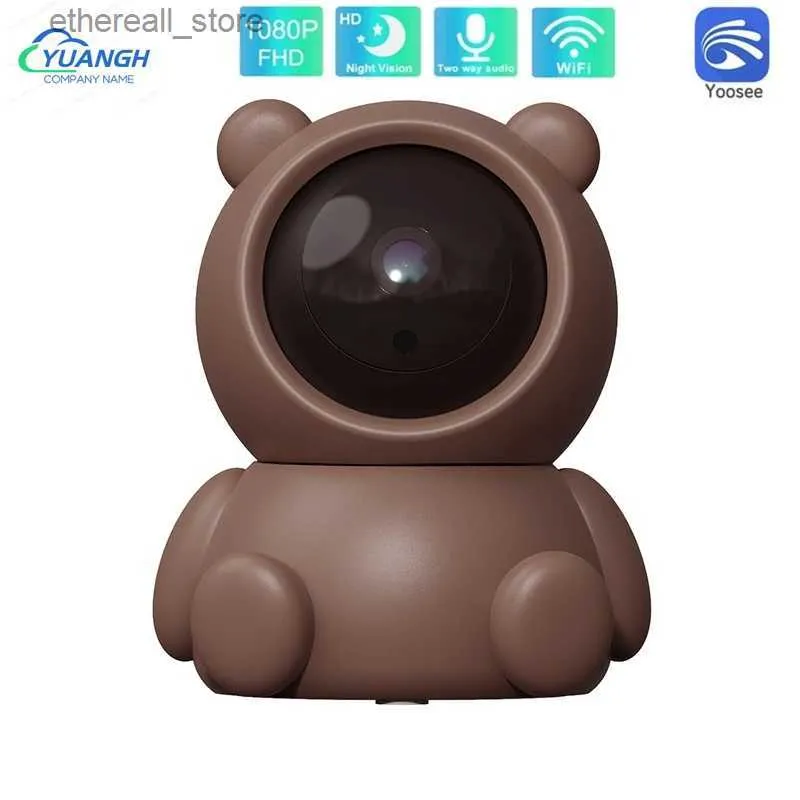 Baby Monitor 1080P CCTV Smart Home WIFI Telecamera Yoosee APP Telecamera di sorveglianza wireless Visione notturna interna Audio bidirezionale Baby Monitor Q231104