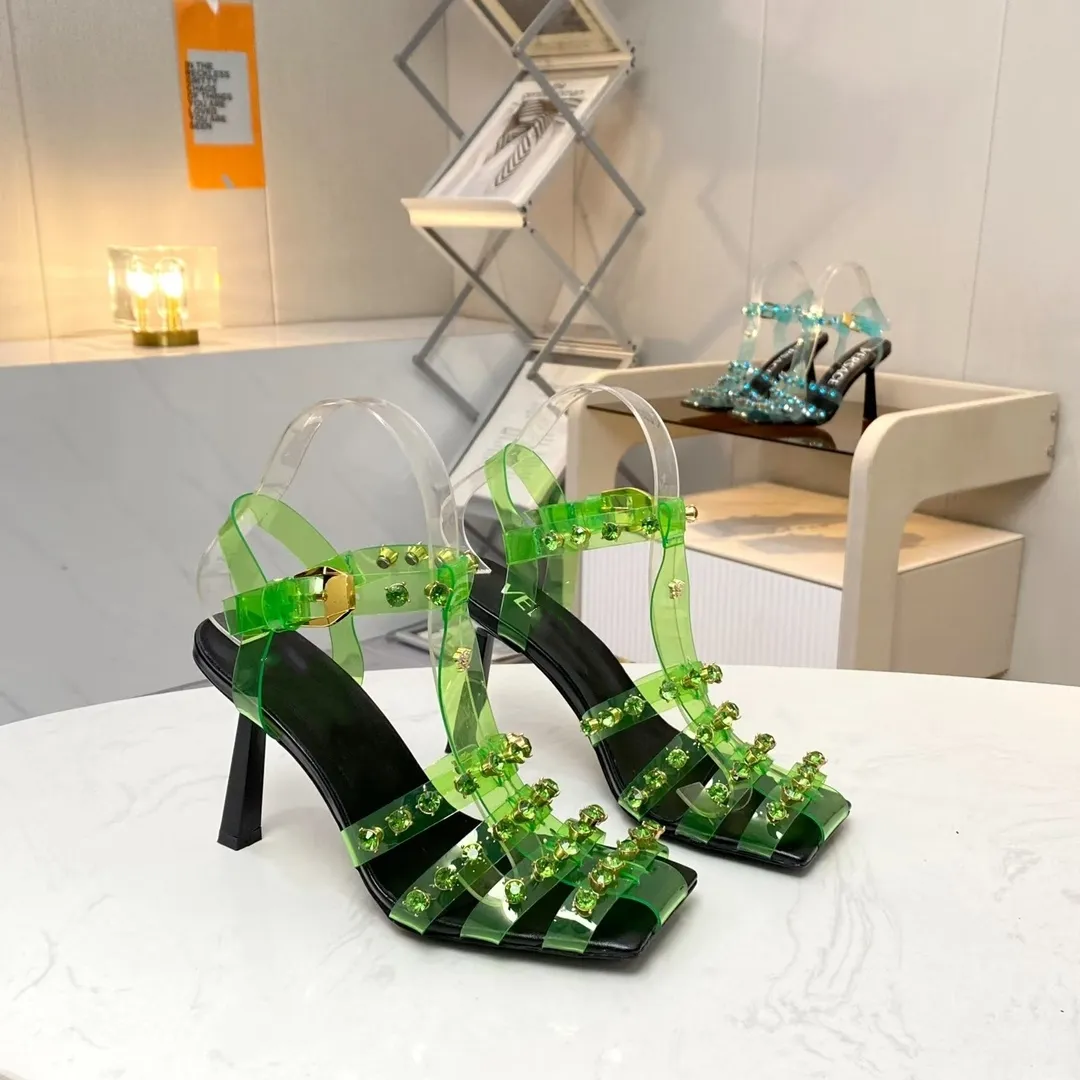 Amazon.co.jp: Women's Bridal Shoes,7CM Square Heel Sandals Lace Beaded  Bridal Wedding Shoes Fashion Casual Party Women Chunky Heel Sandals High  Heels,Green,36EU : Clothing, Shoes & Jewelry