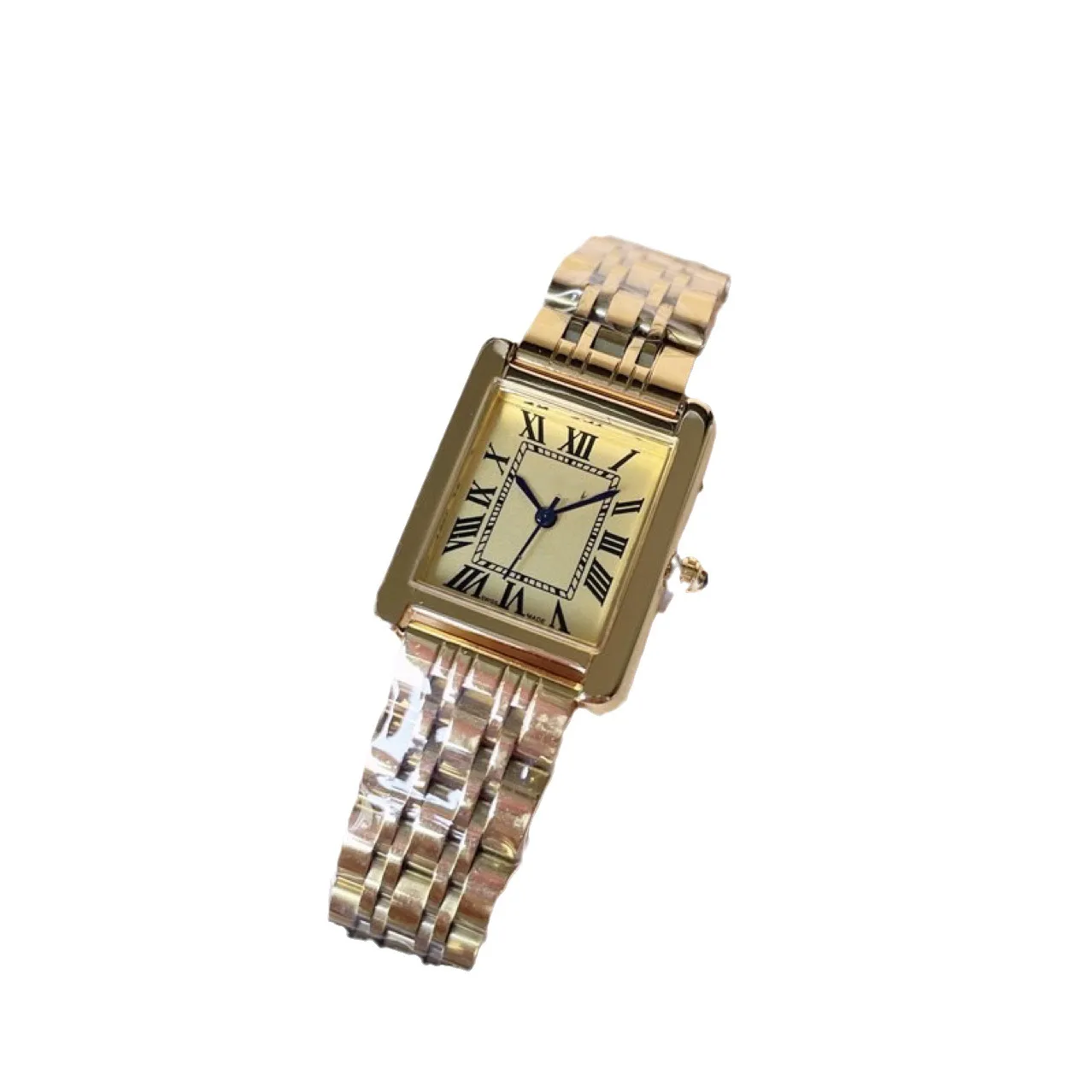 Montres de haute qualité pour femmes, montre carrée, diamant, mouvement à Quartz de qualité supérieure, Bracelet en acier inoxydable, verre saphir, étanche, K3