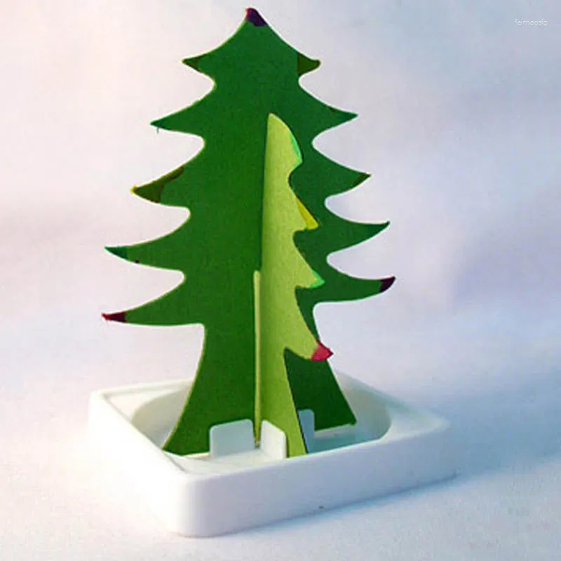 Decoraciones navideñas, árbol de papel, juguete, decoración mágica, ornamento para niños, vacaciones en casa, FOU99