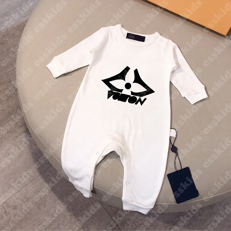 fashion babys Spring Climbing Romper luxury New born Boys Girls long sleeves Jumpsuit kids Autumn Bodysuit Clothing CSD2311031