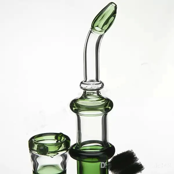 7,5 "Sherlock Altura do tubo de água de vidro 190mm sem tigela de vidro Tire 14mm Bongus fêmeas Dab Rigs Rig Baker 971