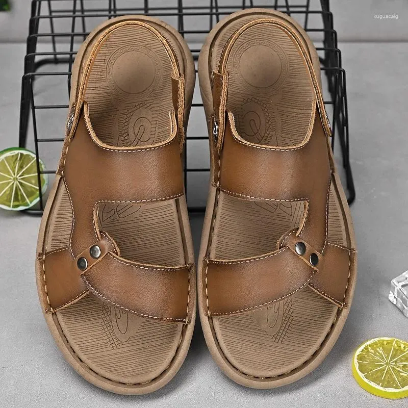 Sandales mode hommes vente été chaussures de plage évider décontracté camping en plein air livraison gratuite