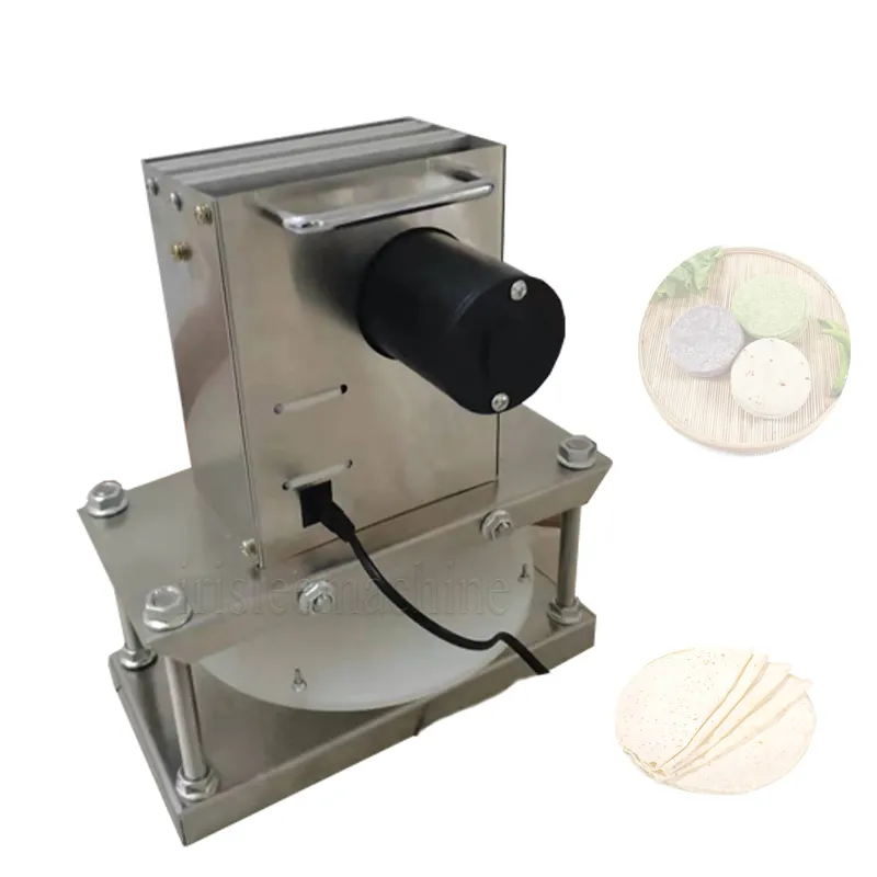 Electric cake press commercial hand-grabbing cake pressing machine flattening machine pressing dough tortilla