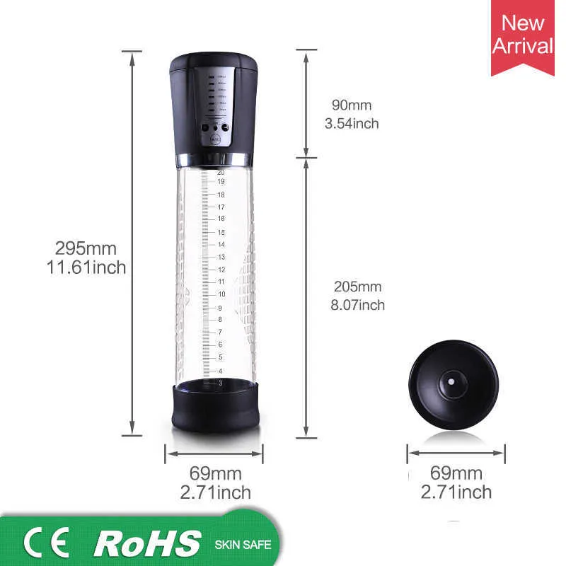 Brinquedos de bomba a vácuo ampliador para homens adultos masturbador masculino elétrico automático aumento ampliação brinquedo sexual 1125_voghion.com