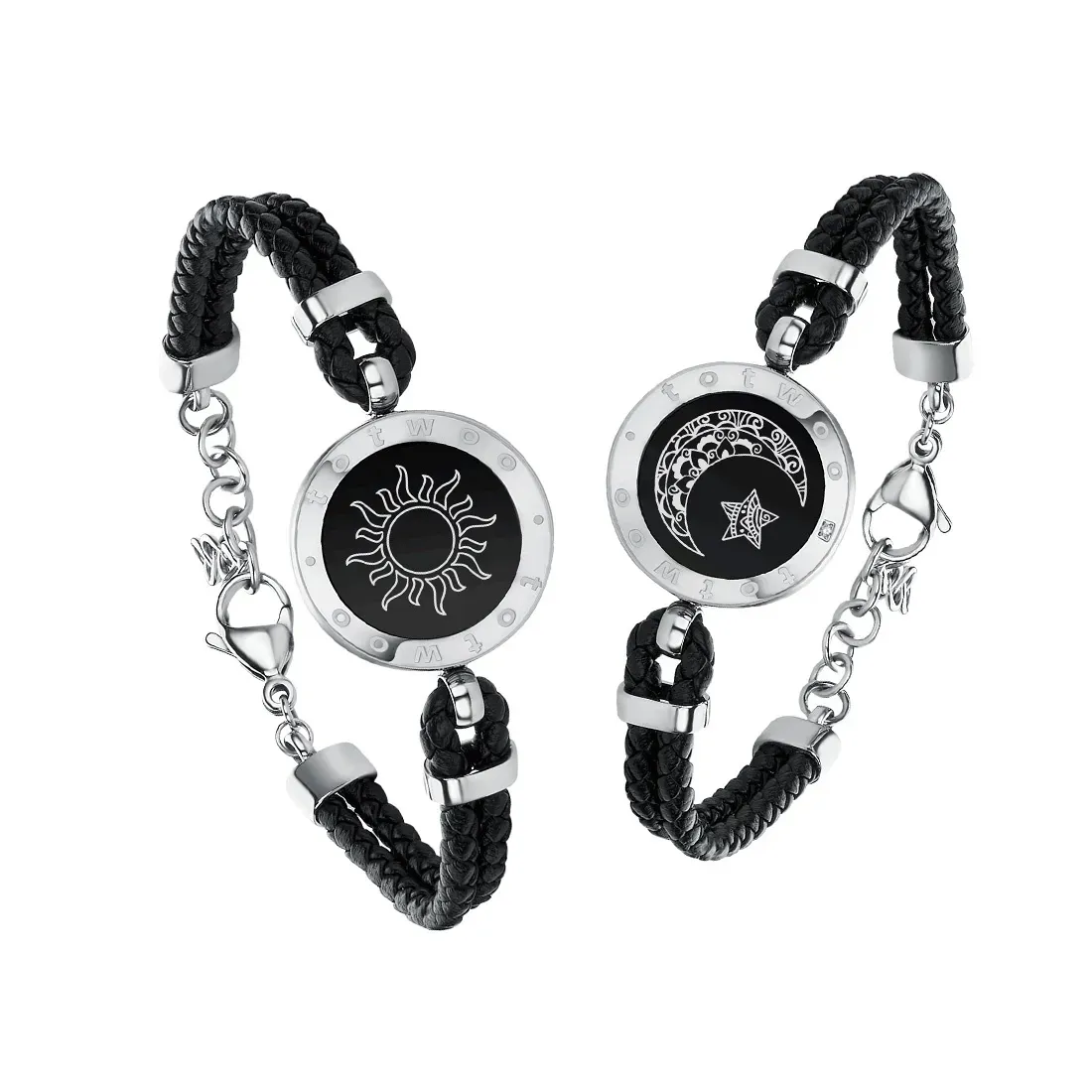 Smart Sun & Moon Love Projection Bracelet For Couples Totwoo Long