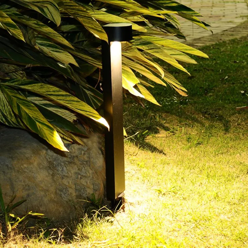 Lawn Lamps IP54 Waterproof Landscape Lamp 60CM Outdoor Garden Pillar Light Die-Cast Aluminum Villa Pathway Bollards