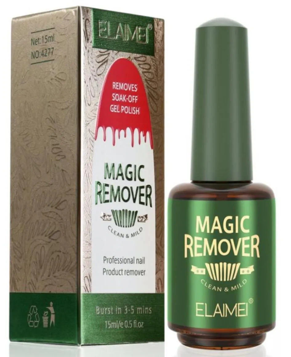 fabriek hele 15 ml Magic Remover Soak Off Base Matte Top Coat Gel Nagellak Gelpolish Nagels Art Primer Lak8685913