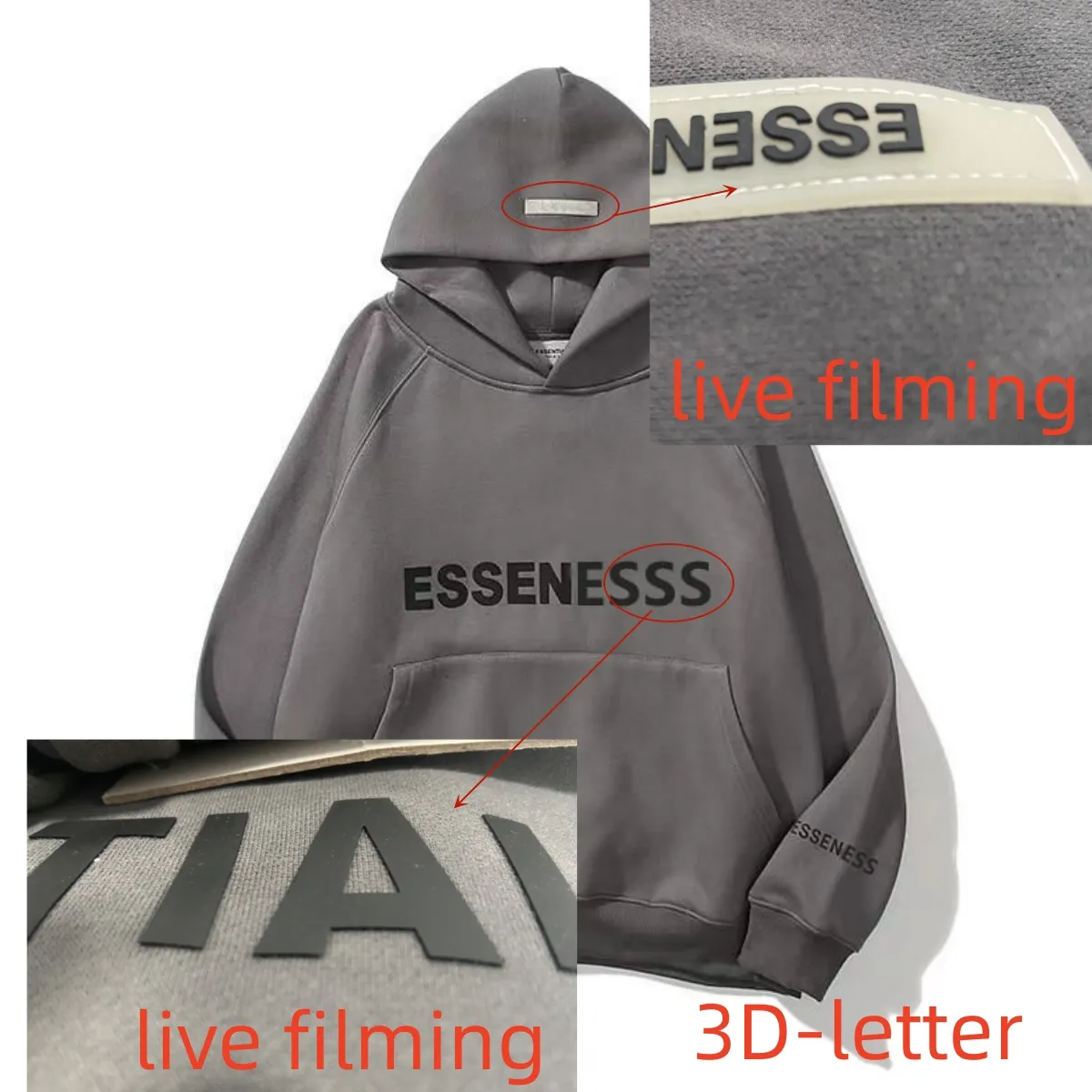 Fleece Warm Ess Hoodies Designer Essentialss Heren Dames Essentialls Hoody Essentialshoodie T-shirts Essentails en Essentialsweatshirts Esstenials Xatsto5