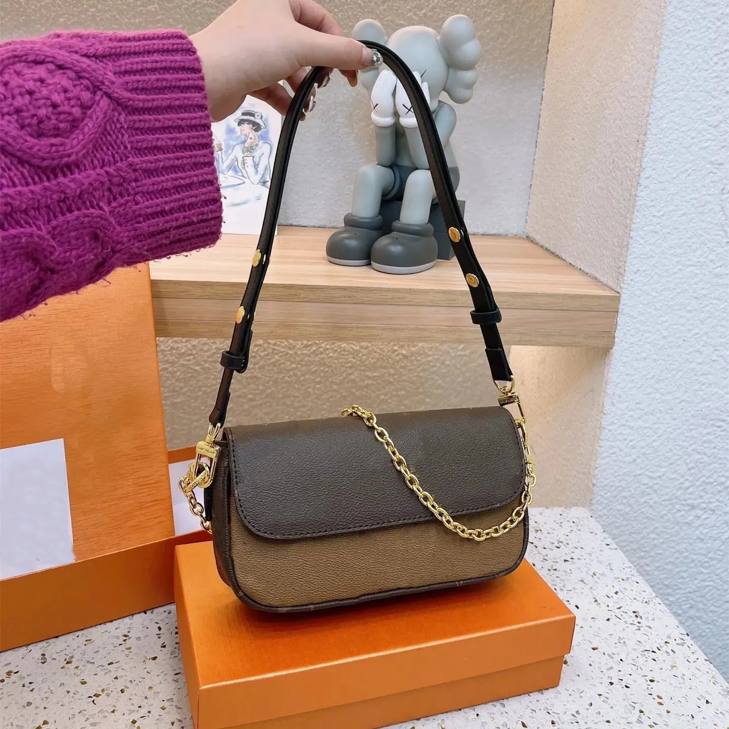 Bolsos De Hombro CARTERA EN CADENA IVY Bolsos De Mujer Bolsos De