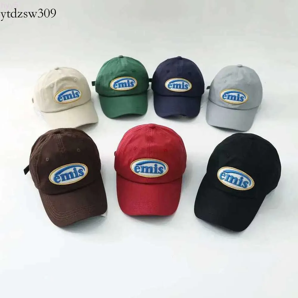 Inne akcesoria czapki nisza Koreańska marka Emis mody Kolorowa piosenka Zhiya sama lato filtra przeciwsłoneczna Wysokiej jakości baseball