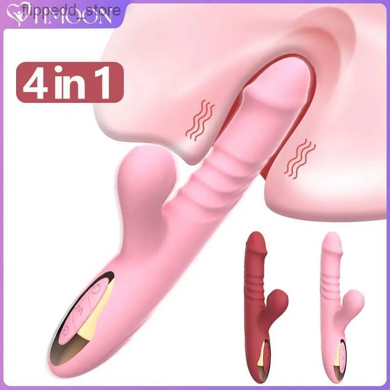 Altri articoli per il massaggio 4 in 1 vibratore per le donne che leccano stimolatore del clitoride G-Spot Telesic potente swing vibratore femminile clitoride ventosa giocattoli del sesso per adulti Q231104