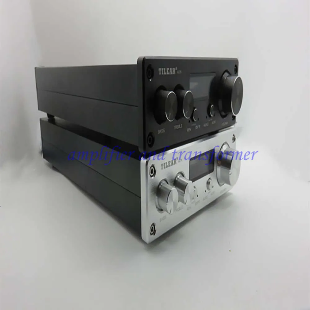 A270 Hybrid Power Amplifier HIFI Analog Power Amplifier 48W+48W 2 Input With High And Low