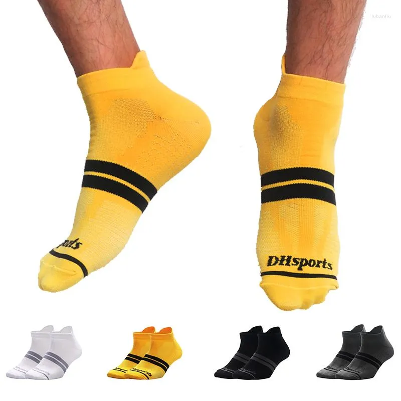 Sports Sports Simple Ciclismo resistente a desgaste de desgaste Racing Outdoor Men Women Road Running Sport Sock Calcetinos Ciclismo