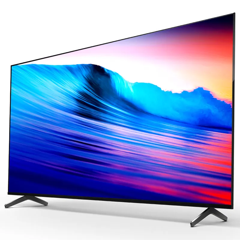 TOP TV 75 Pouces 4K HD Smart TV Écran Verre Trempé Grand Écran TV Télévision LED LCD