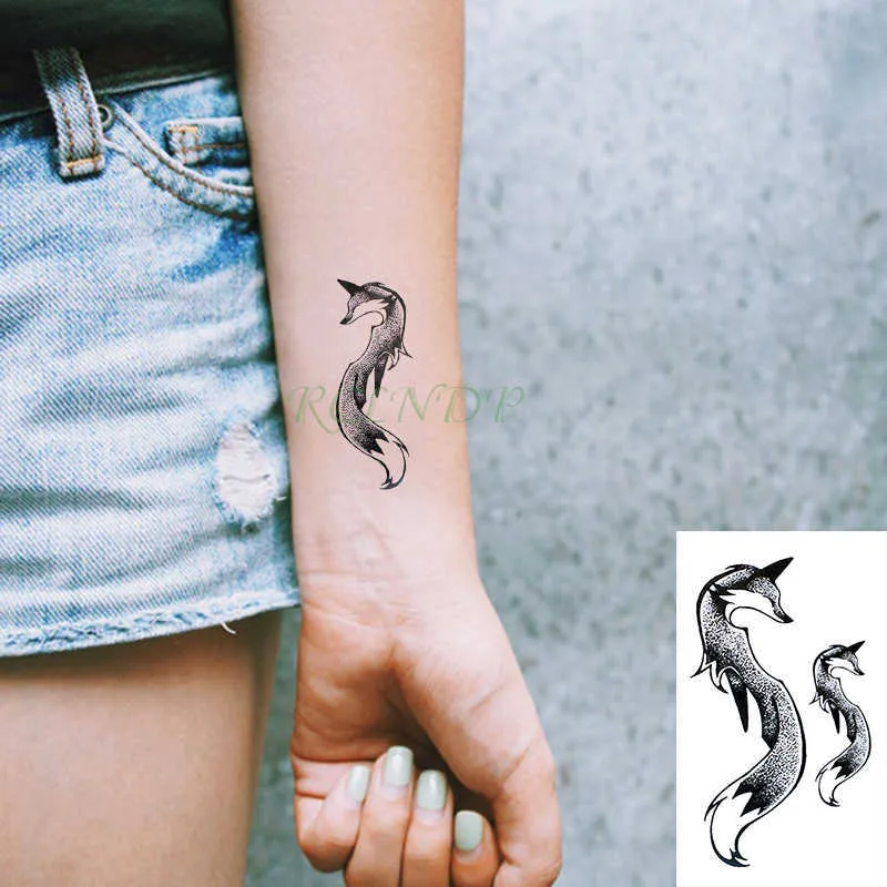 Seahorse Temporary Tattoo - Etsy