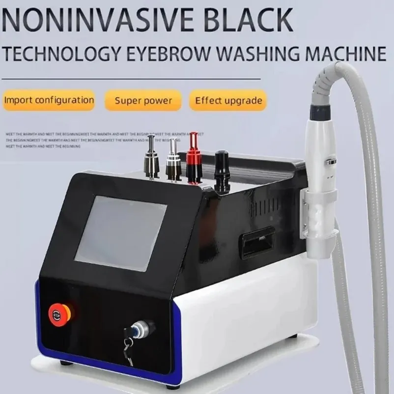 Laser Machine Portable Picosecond Tattoo Removal Laser-machine Permanent Painless Effetct Q-Switch ND Yag Micro Unisex For Salon