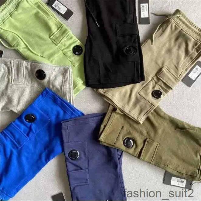 Shorts pour hommes Cp Companies Compagnie Hommes Topstonex Casual Sports Pantalons de survêtement amples Trendy Garment Dyed Designer Company Stones Island W660