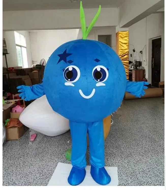 Halloween Blueberry Mascot Costumes Carnival Hallowen gåvor Vuxna Fancy Party Games Outfit Holiday Celebration Cartoon Character Outfits