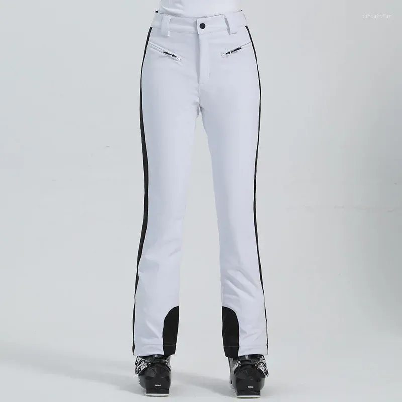 Thermal ski trousers top