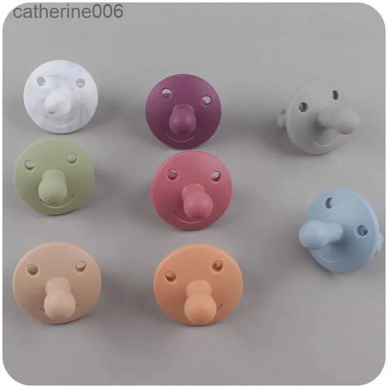 Pacifiers# Baby Silicone Pacifier Newborn Infant Chewing Supplies Nipple Dummy Soft Teether Toy Food Grade Silicone Nursing AccessoriesL231104