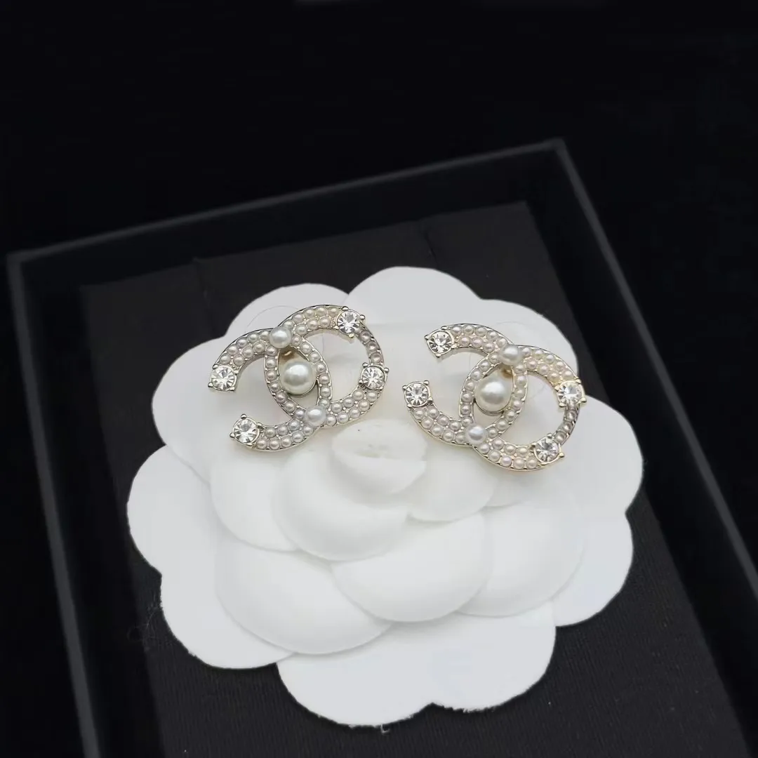 Boucles d'oreilles de marque de luxe en argent 925 pour femmes, boucles d'oreilles créoles de haute qualité en acier titane, boucles d'oreilles en or 18 carats, cadeau
