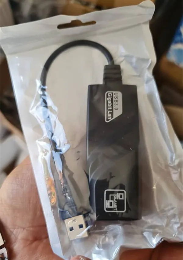 USB C Ethernet Adapter, USB LAN Adapter 1000 Mbps LAN Netzwerkadapter Mit 3 X USB 3.0 & USB-C Anschlüsse, Kompatibel Mit Windows XP, MAC OS, Linux, Vista, Usw