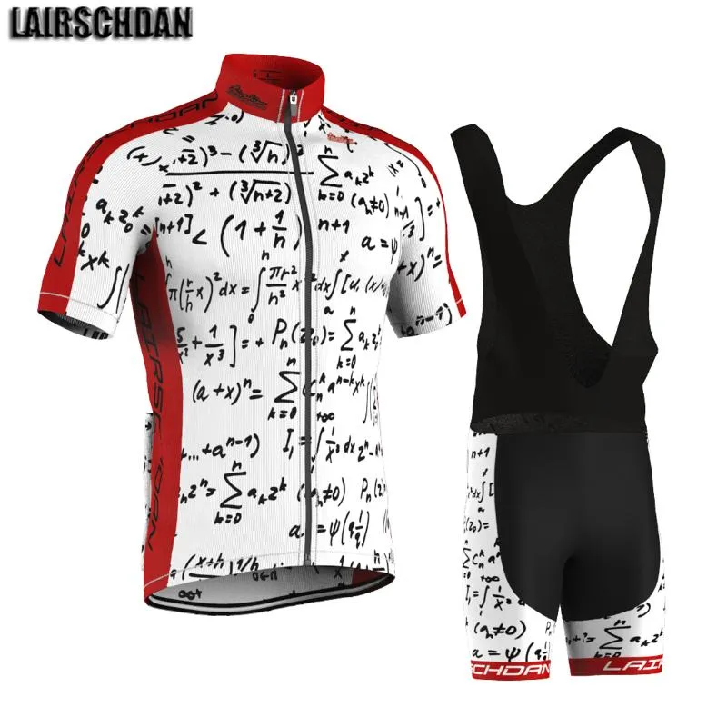 Racing Define Lairschdan 2023 Men Cicling Jersey Sleeve Bike Suit Sportwear Roupas 9D Gel Bib Pants Set Maillot Cyclisme Homme