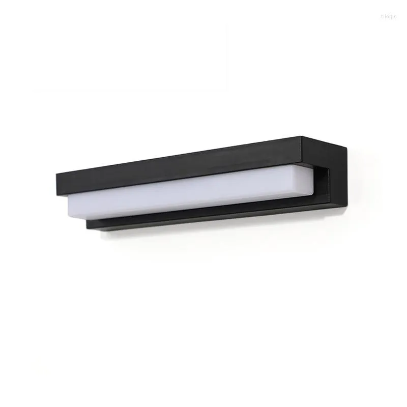 Wall Lamp Outdoor Solar Waterproof Garden Villa Wiring Free Square Human Body Induction Balcony