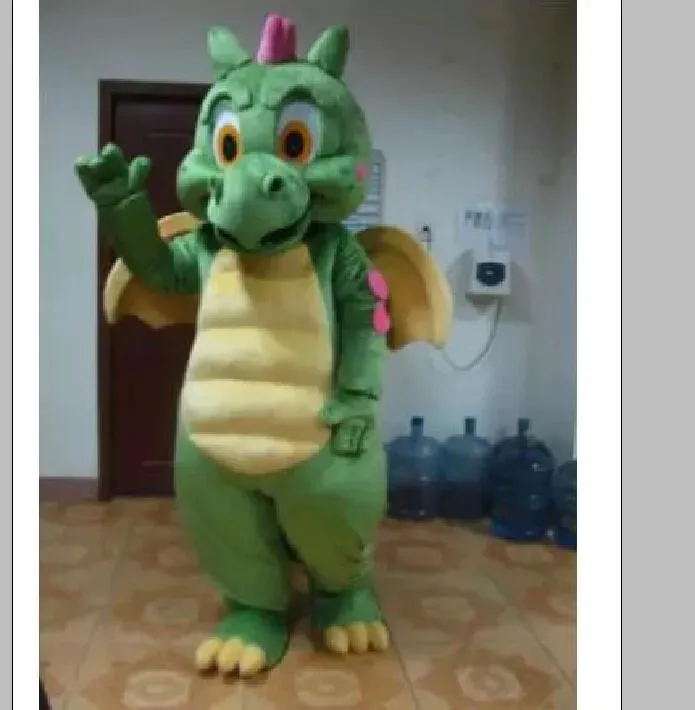 Halloween green dinosaur Mascot Costumes Cartoon Character Adult Women Men Dress Carnival Unisex Adults