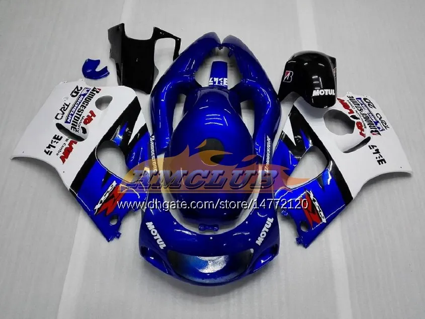 Suzuki GSXR 600 750 96-00 Fairings Bodywork Set ABS Plastic