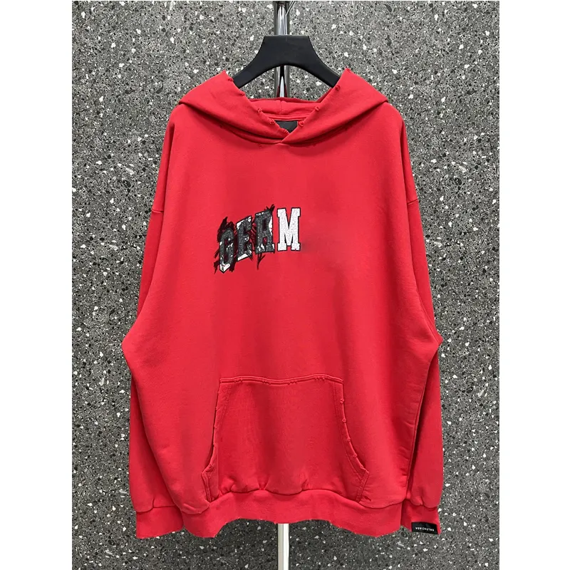 High street hoodie men women fashion high street hoodies cotton casual letter Geometric printed jacket Designer Hoodies Pullover Autumn Winter Sweatshirts