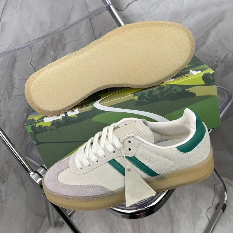 Men s Skate Shoes Chalk White Green 2024 Sneakers Sizes 36 45