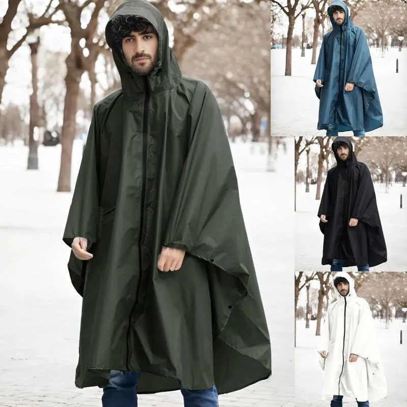 Racing Jackets Universal Poncho Bicycle Raincoat For Men Women Long Cycling Motorcycle Scooter Hiking Camping Adult Rain Cover