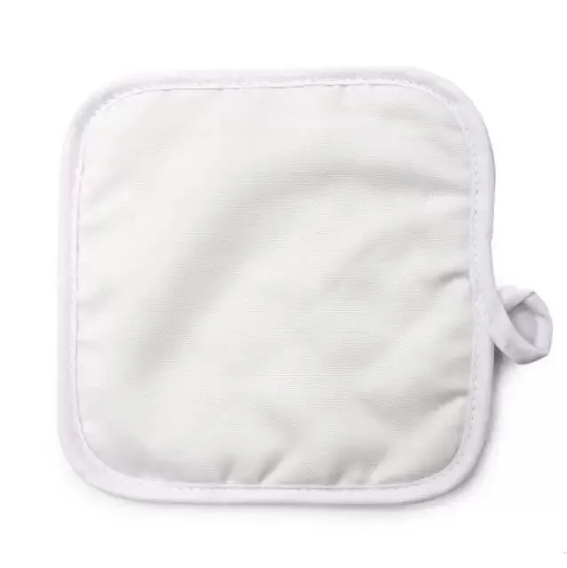 Blank Sublimation Oven Mitts Set Oven-Gloves Hot Pad Sublimation-Pot Holder for DIY Kitchen Accessories Heat Resistance SN3111