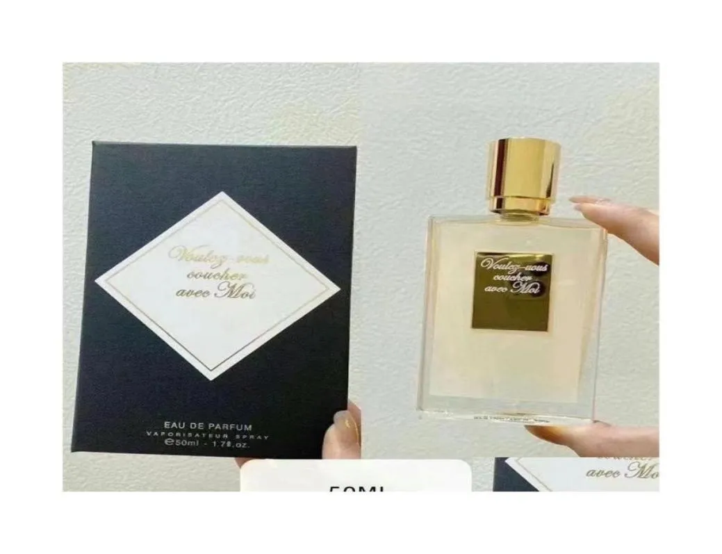 Solidne perfumy Kilian na 50 ml Miłość Don't Shec avec moi poszła dla kobiet mężczyzn spray parfum długoterminowy zapach wysoko f dhxfl5295740