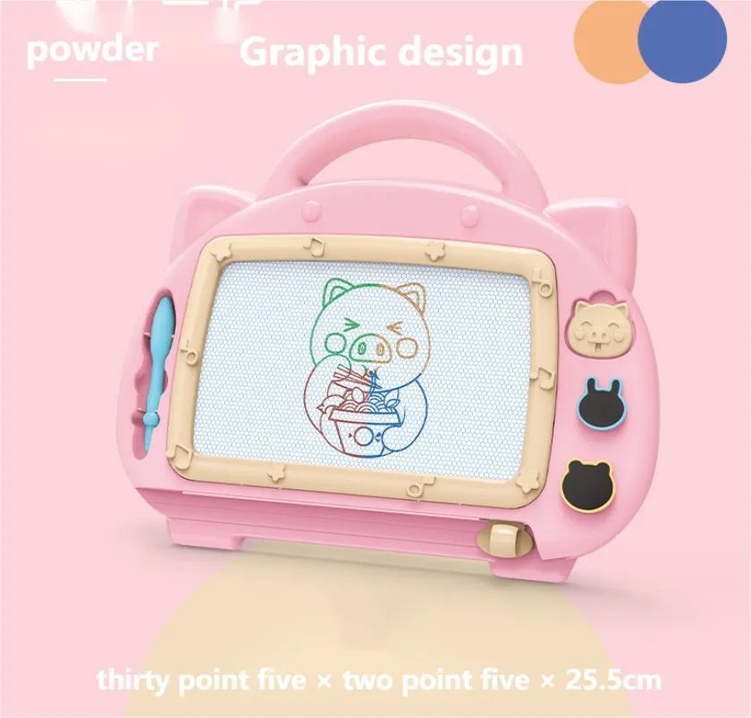 Intelligence Toys Magnetic Ding Board Table Toddler Erasable Doodle Writing Colorf Drop Delivery Gifts Learning Education