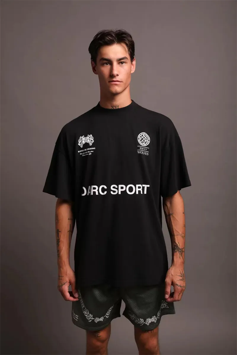 Wholesale DARC SPOR Mens Short Sleeve Oversized Gym T Shirt