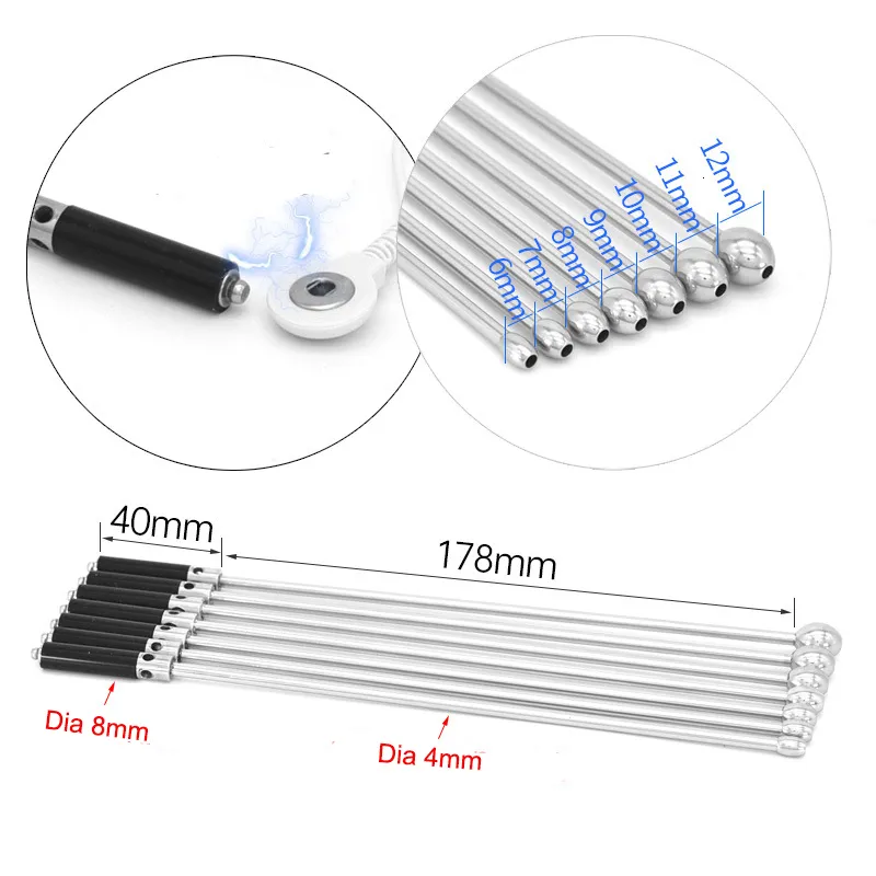 Spielzeug für Erwachsene Elektroschock männlicher Urinkatheter Hohlmetalldilatator Harnröhrenstecker Elektrisches Prostatamassagegerät BDS_voghion.com